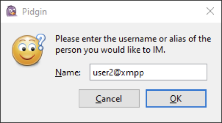pidgin username