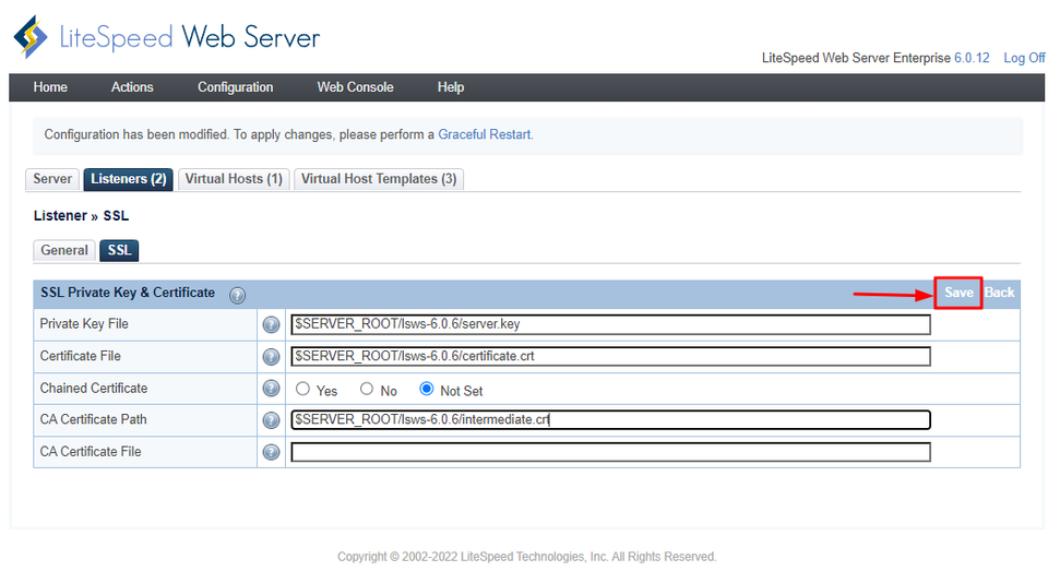 Configure Filepaths